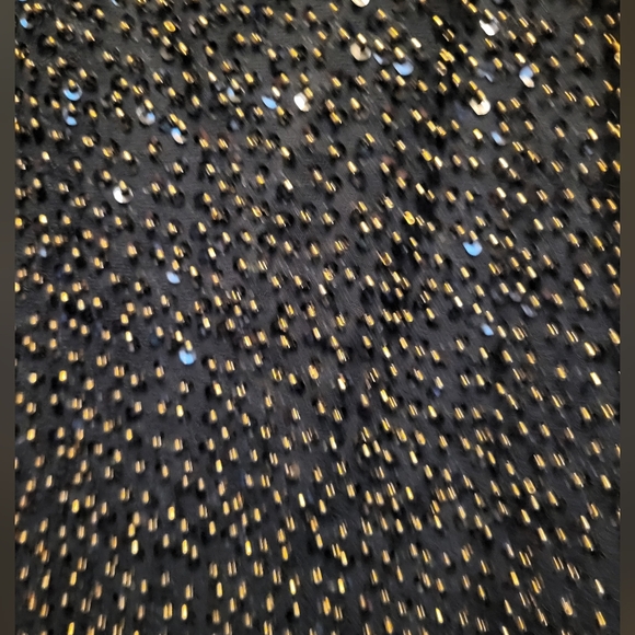 Revolve NBD Nimah Sparkling Black Beaded Sequin Mini Dress - Size S - Picture 8 of 9